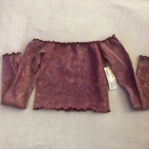 Sassy crop top